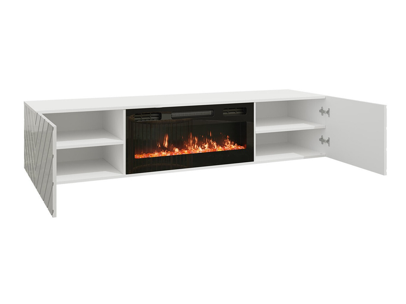 Mueble TV Mensura (Negro + Blanco)