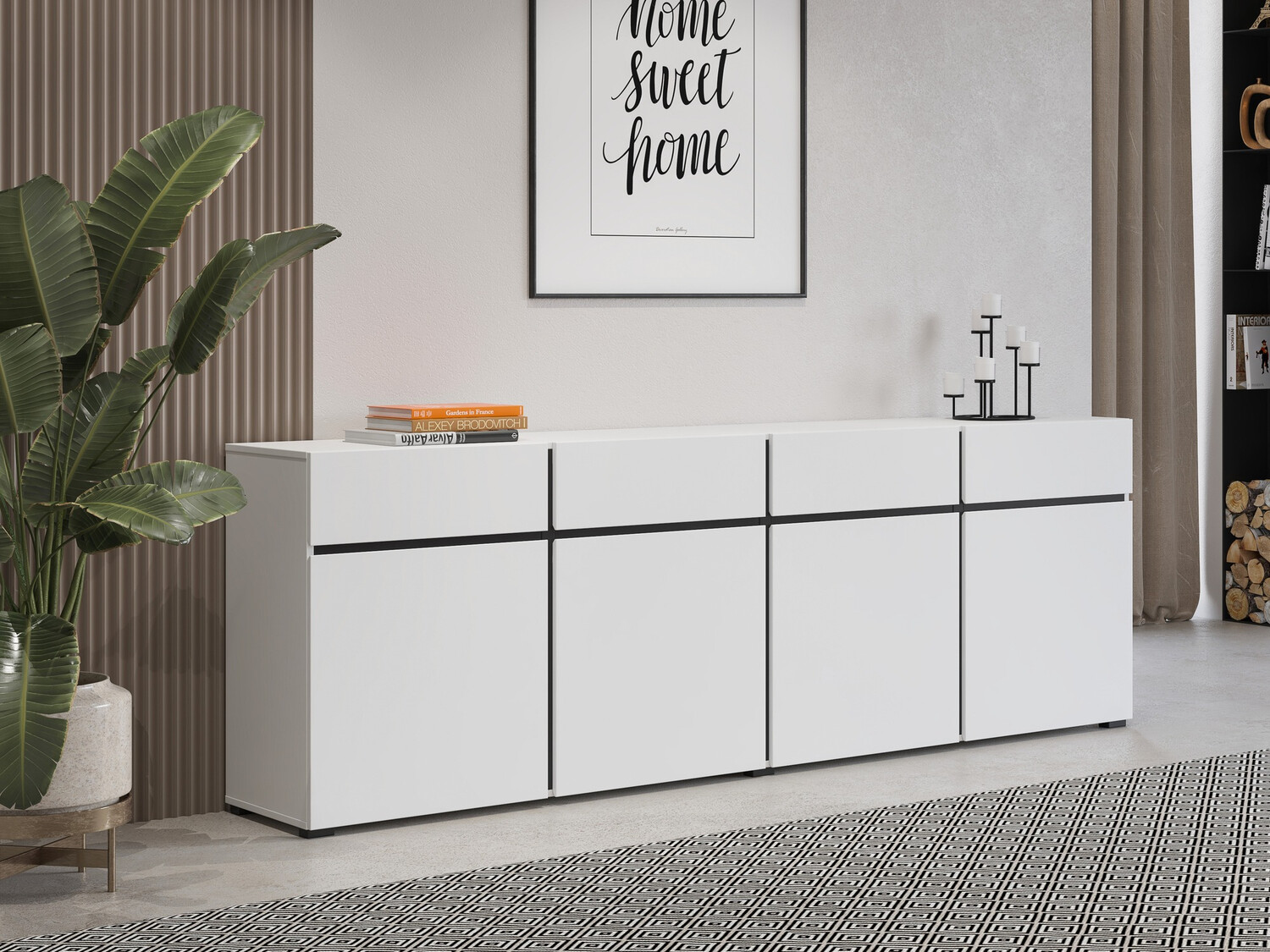 Cómoda Alfere 100 (Blanco)