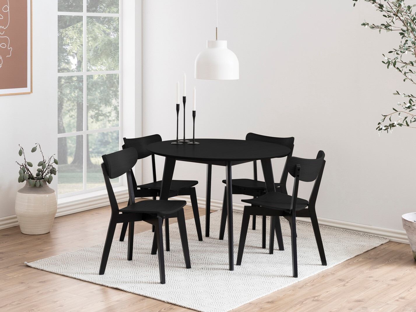 Conjunto de mesas y sillas para comedor Norsica 320