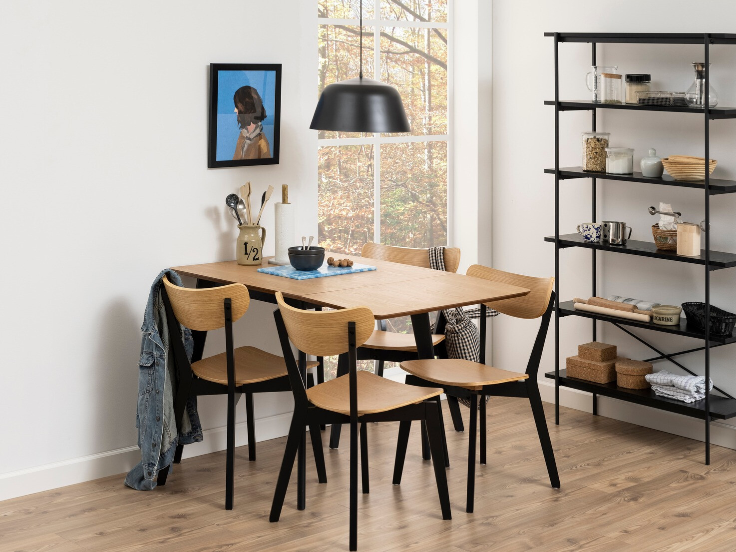 Conjunto de mesas y sillas para comedor Norsica 525