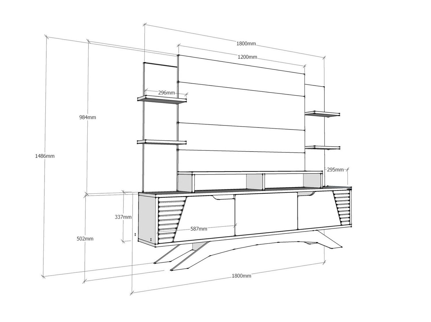 Conjunto de salón Kailua 878