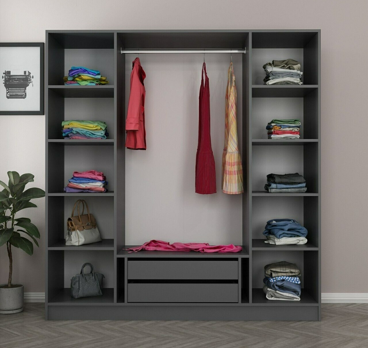 Armario Kailua 966 (Antracita)