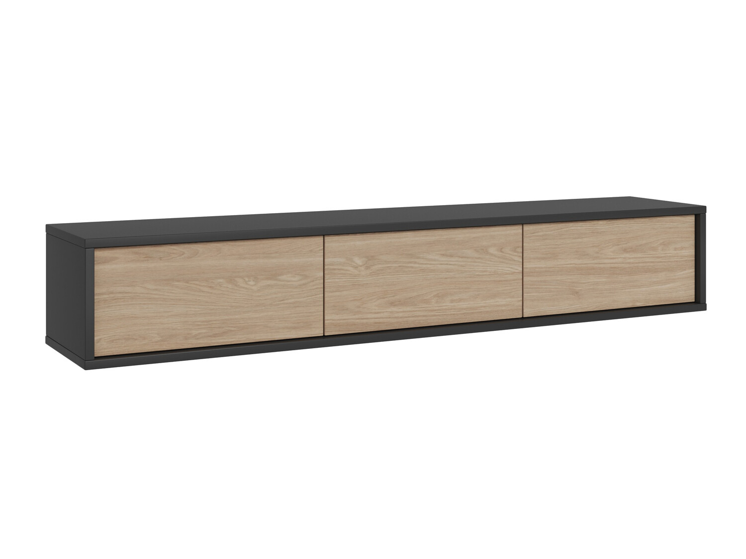 Mueble TV Austin 324 (Antracita + Roble)