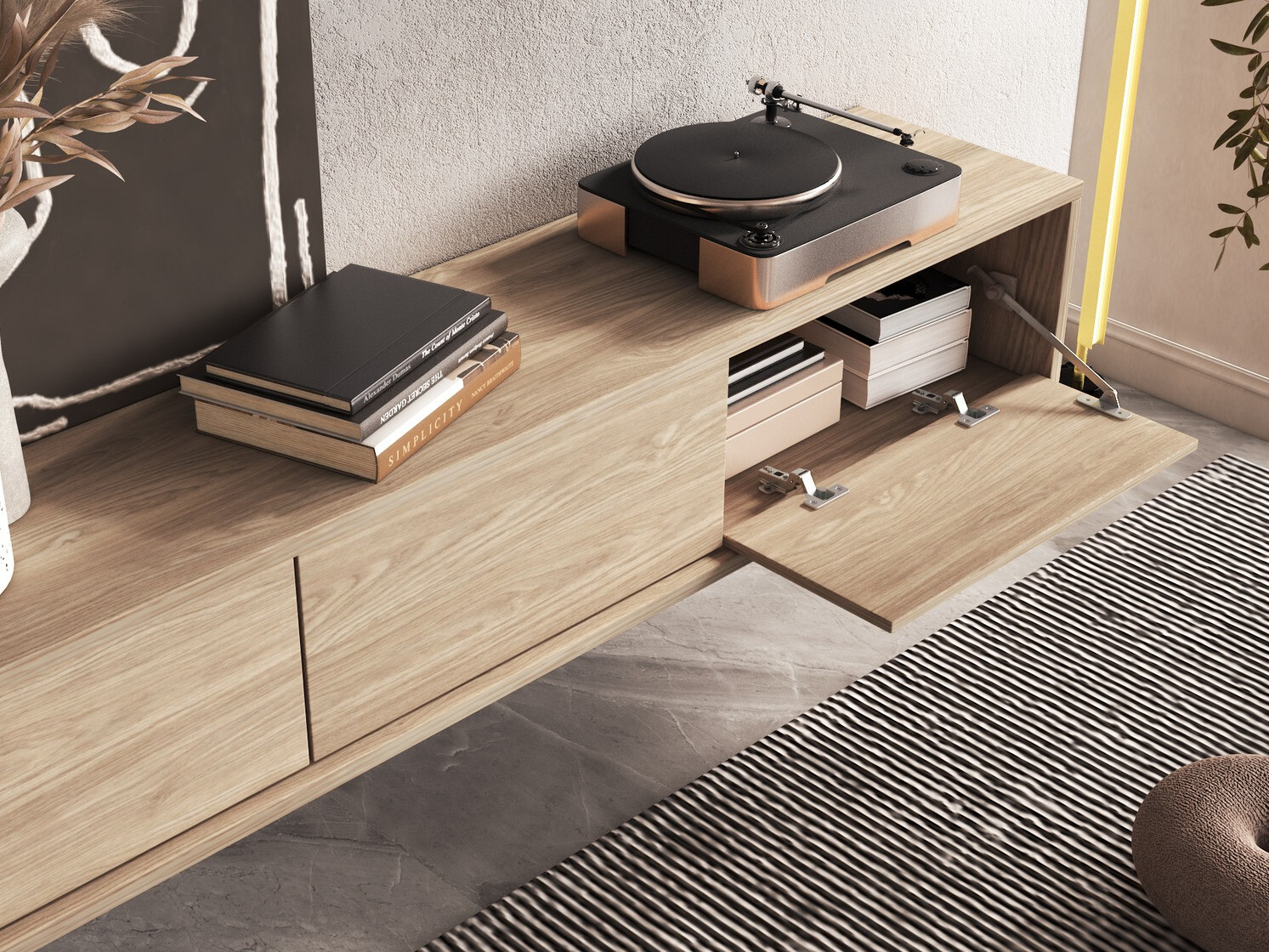 Mueble TV Austin 324 (Roble)