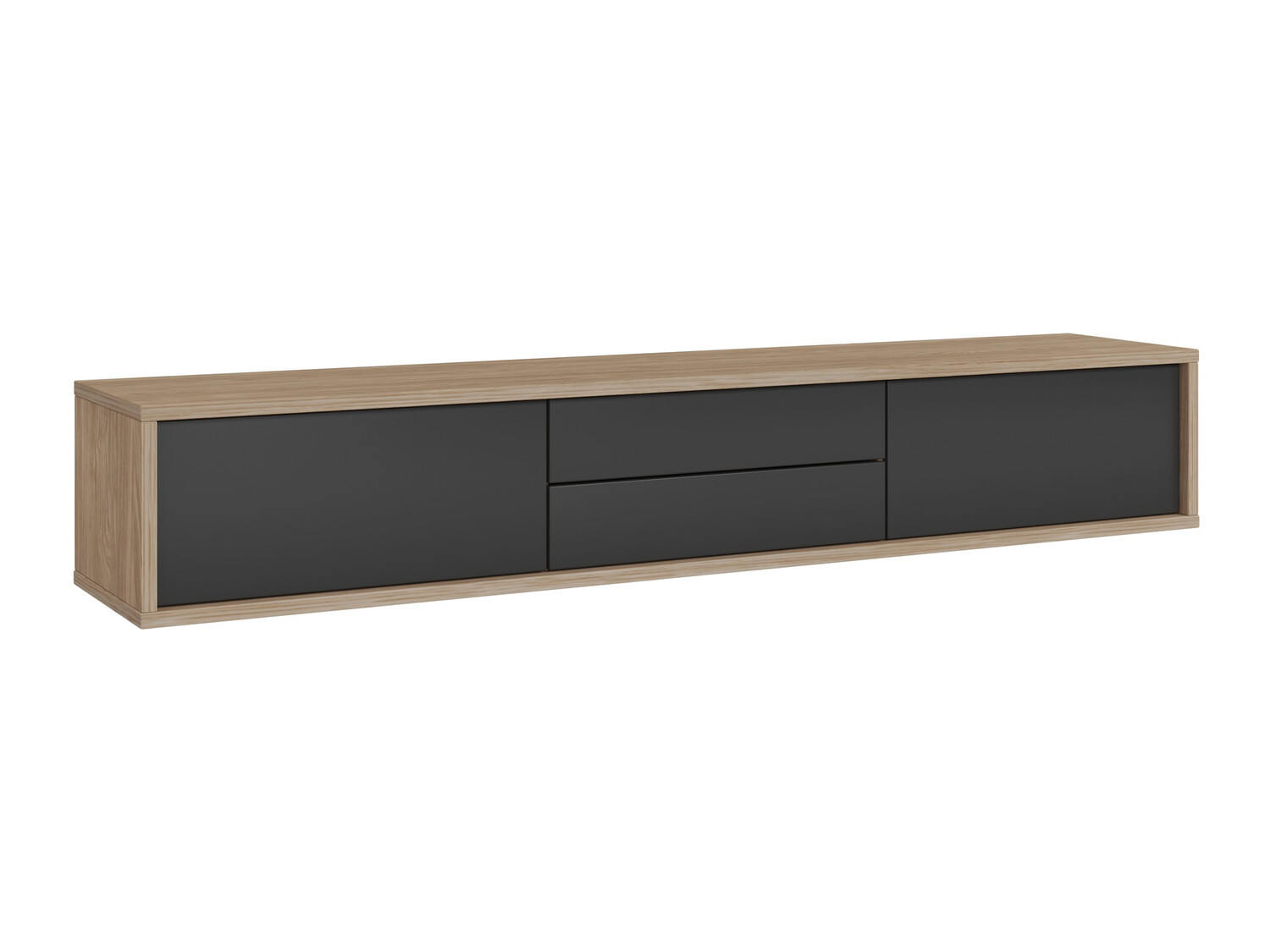 Mueble TV Austin 325 (Roble + Antracita)