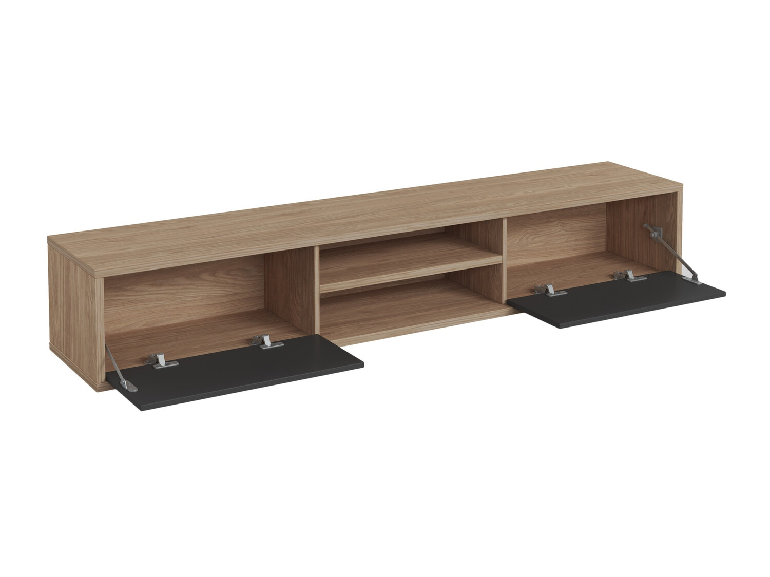 Mueble TV Austin 326 (Roble + Antracita)