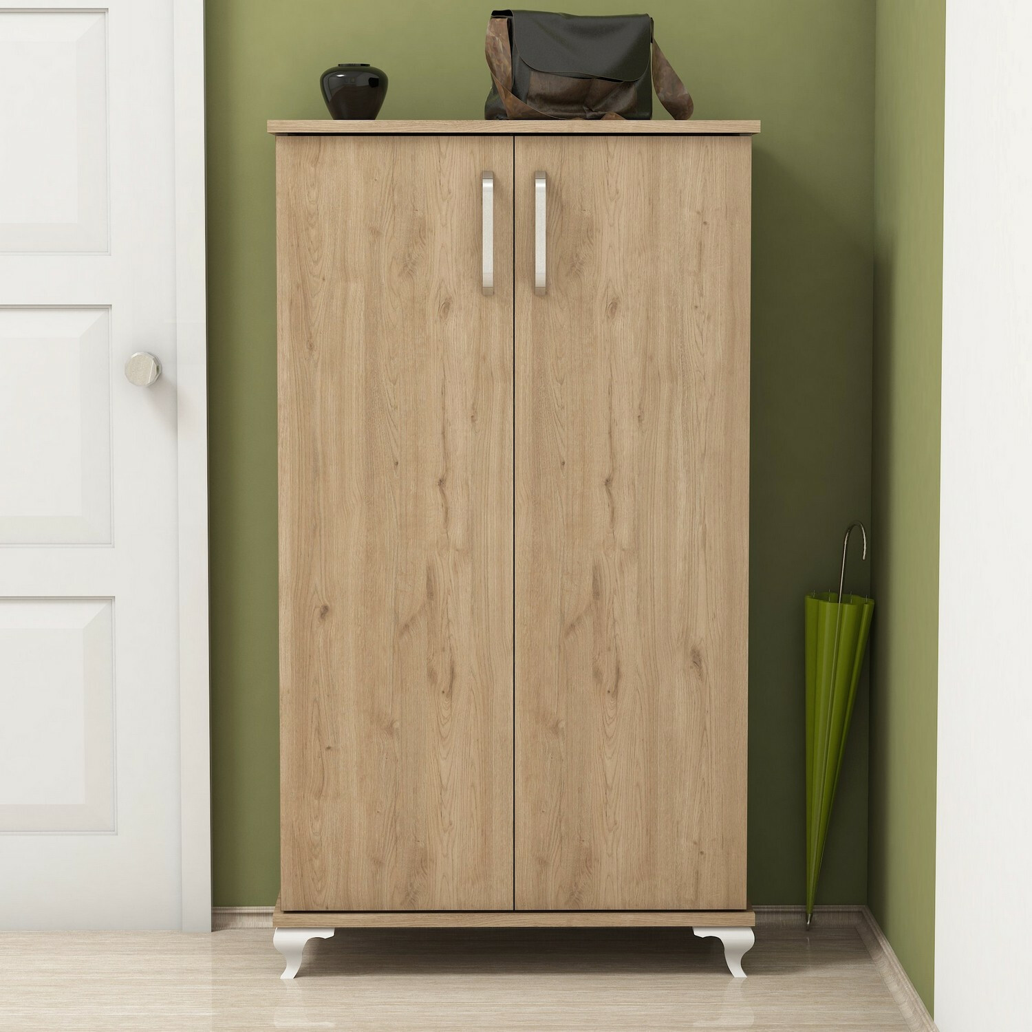 Estante para zapatos Kailua 1029 (Nogal)