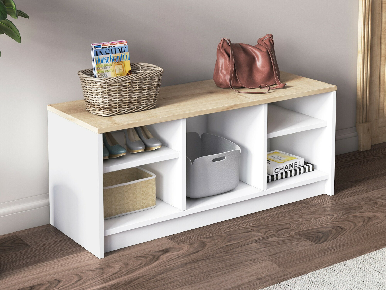 Zapatero Kailua 1946 (Blanco + Roble)