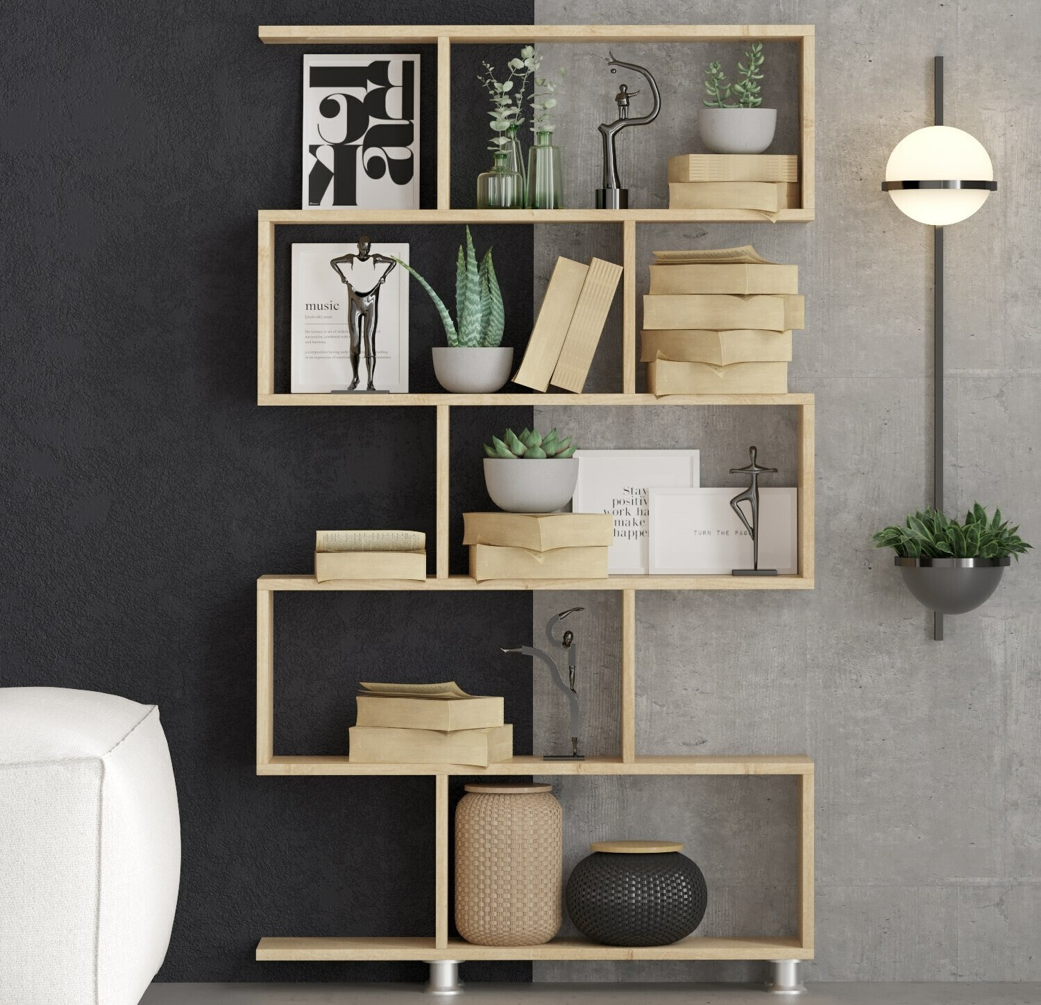 Estantería Kailua 1042 (Roble)