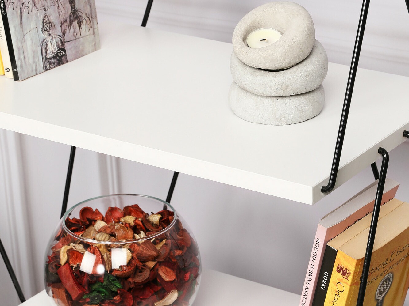 Estantería Kailua 1044 (Blanco)