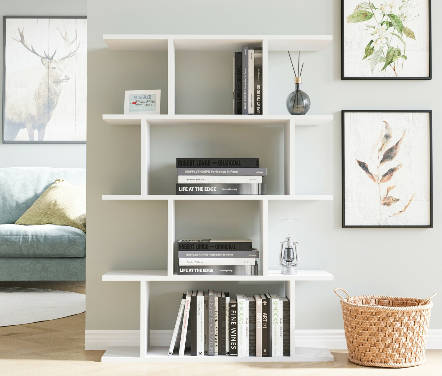 Estantería Kailua 1048 (Blanco)