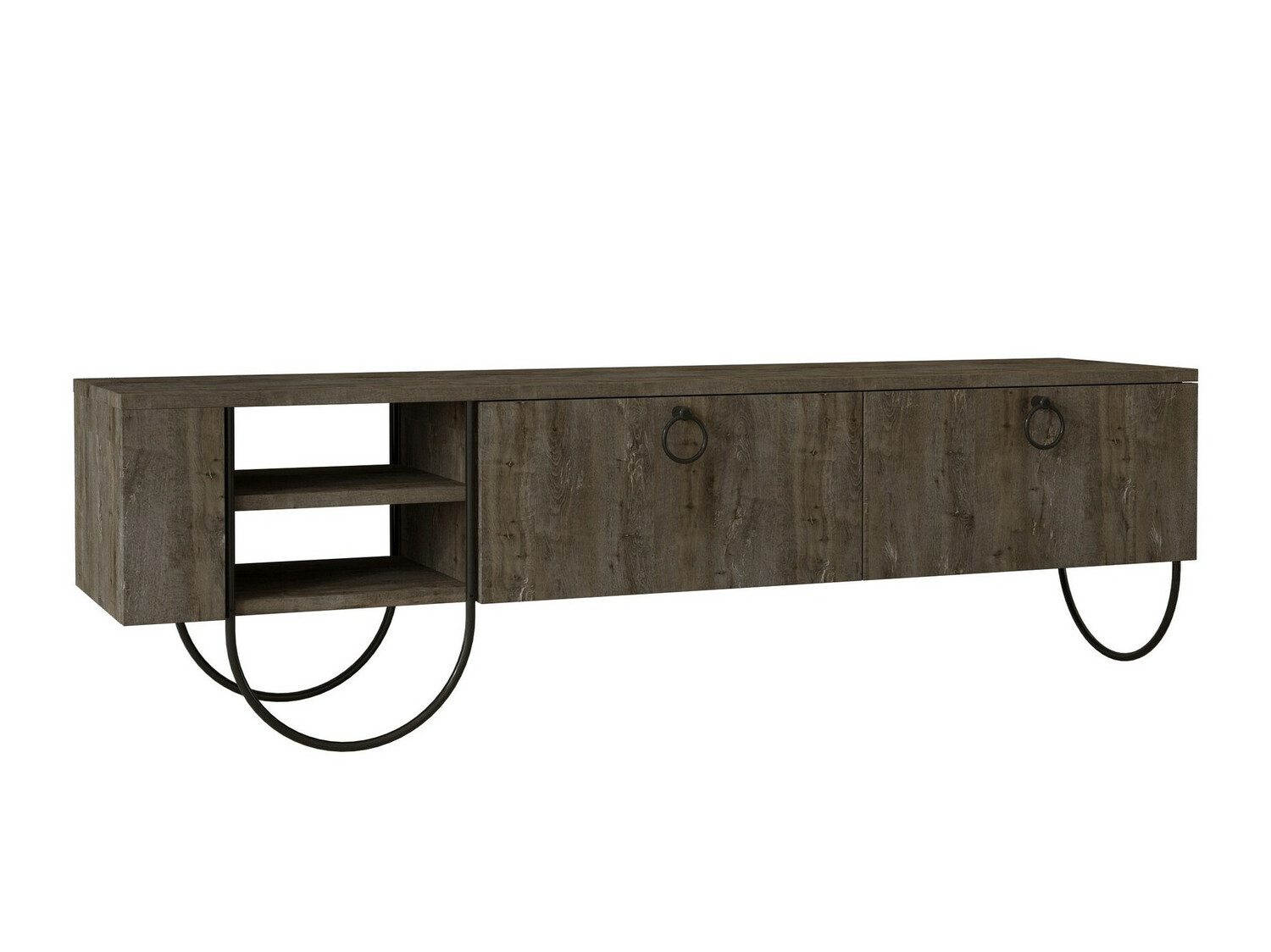 Mueble TV Kailua 1046 (Marrón oscuro)