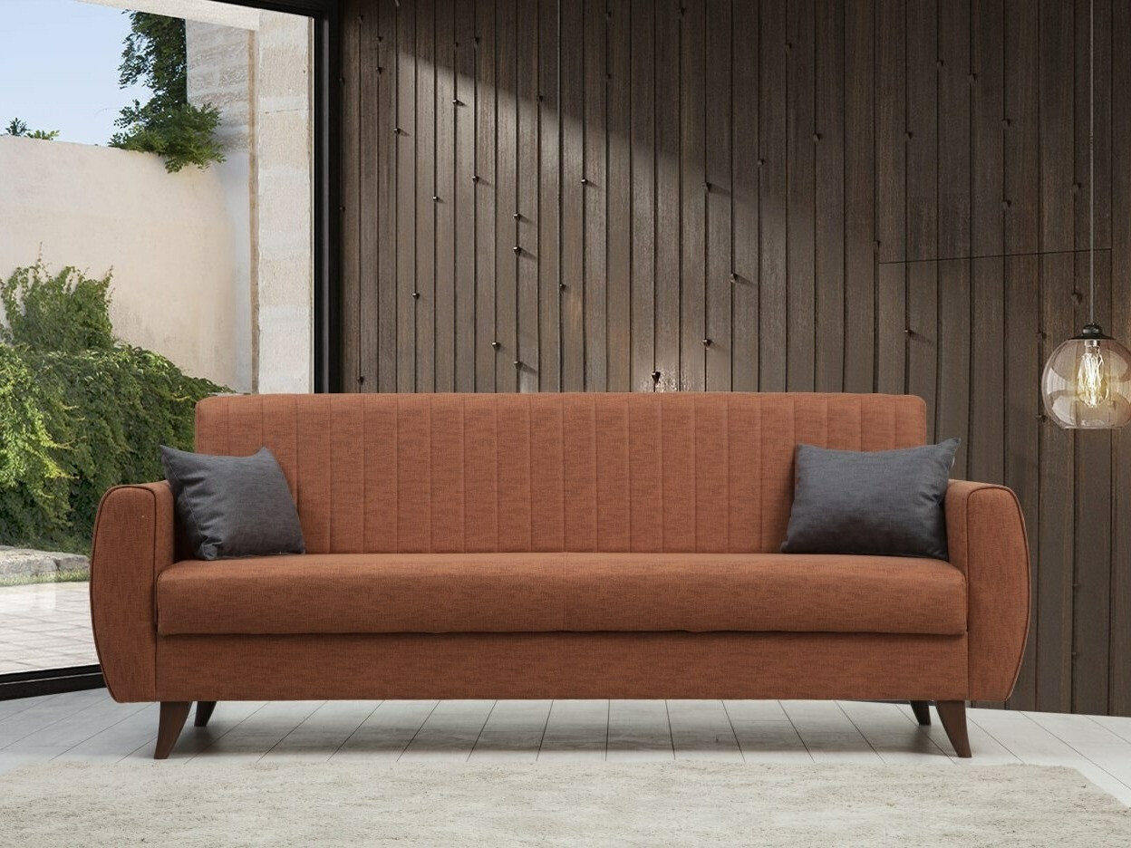 Sofá-cama Altadena 597 (Naranja oscuro)