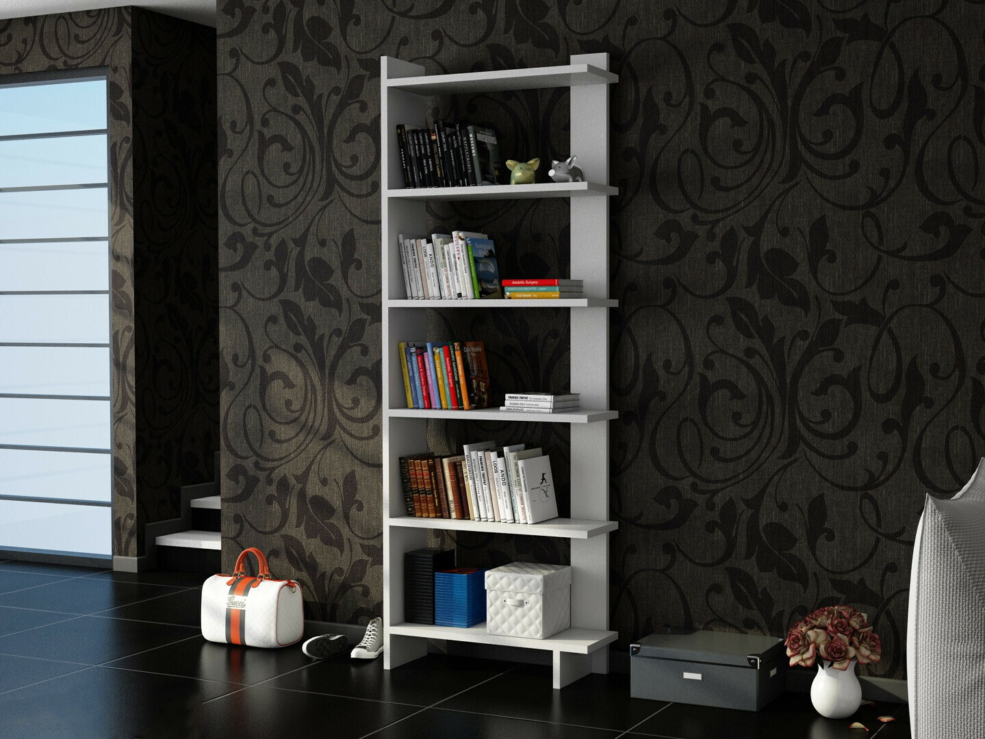 Estantería Kailua 1090 (Blanco)