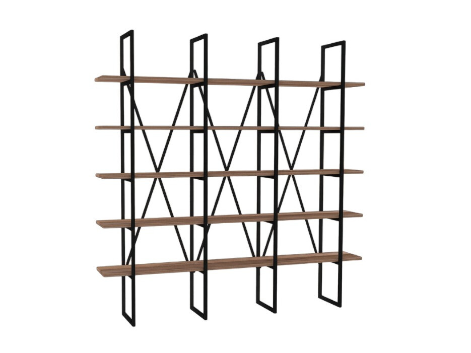 Estantería Kailua 1122 (Pino + Negro)