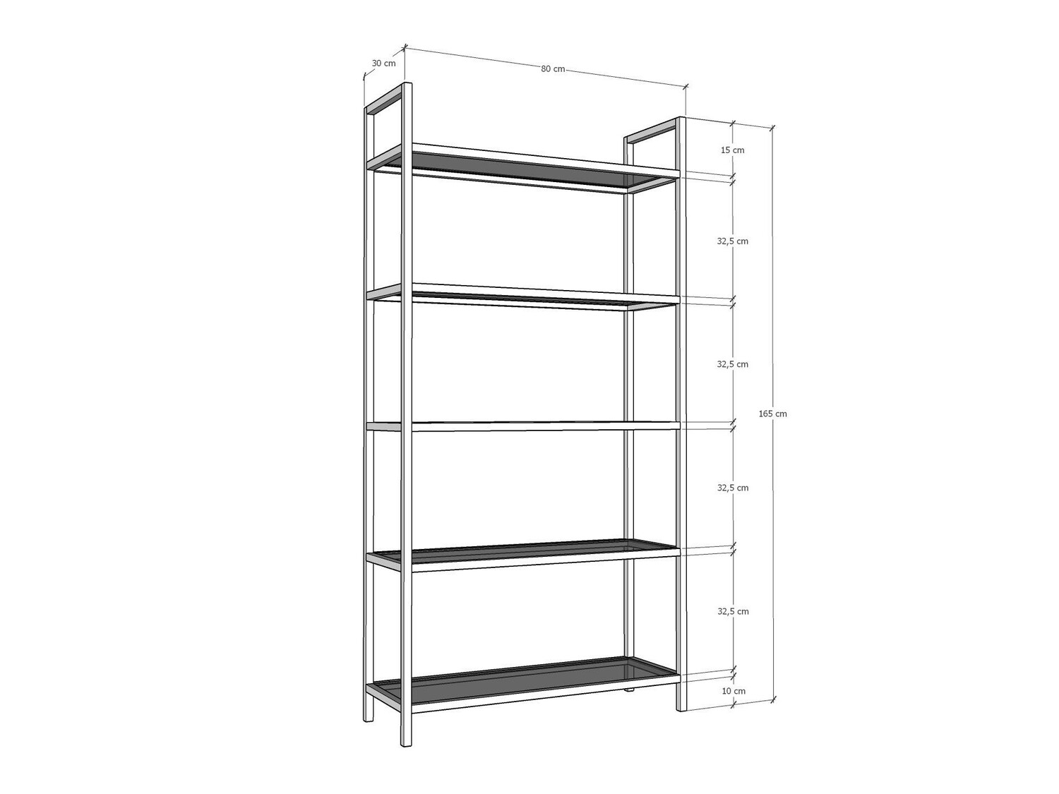 Estantería Kailua 1143