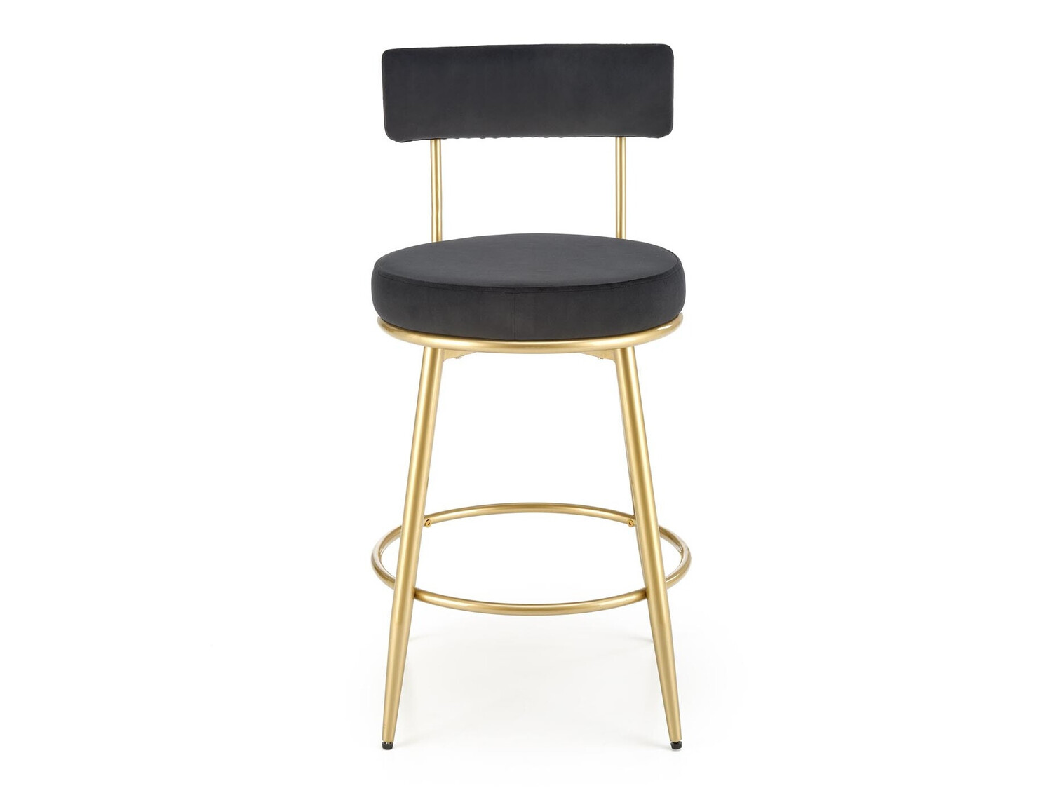 Silla de barra Houston 1570 (Negro + Dorado)