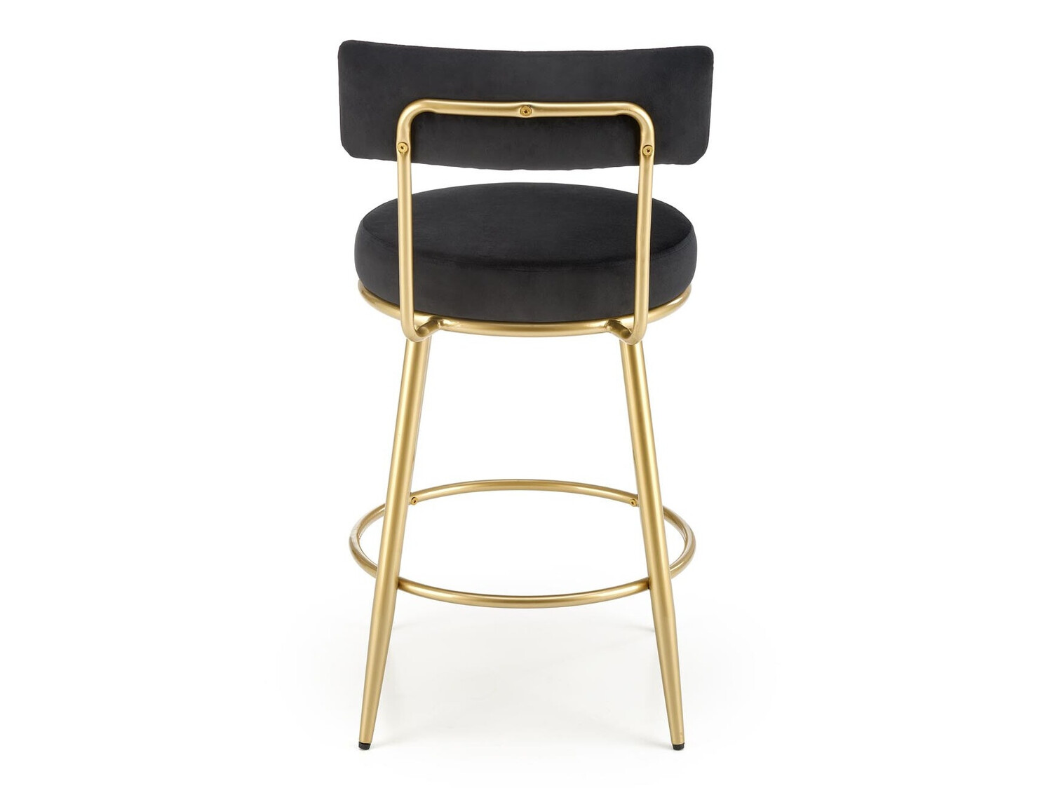 Silla de barra Houston 1570 (Negro + Dorado)
