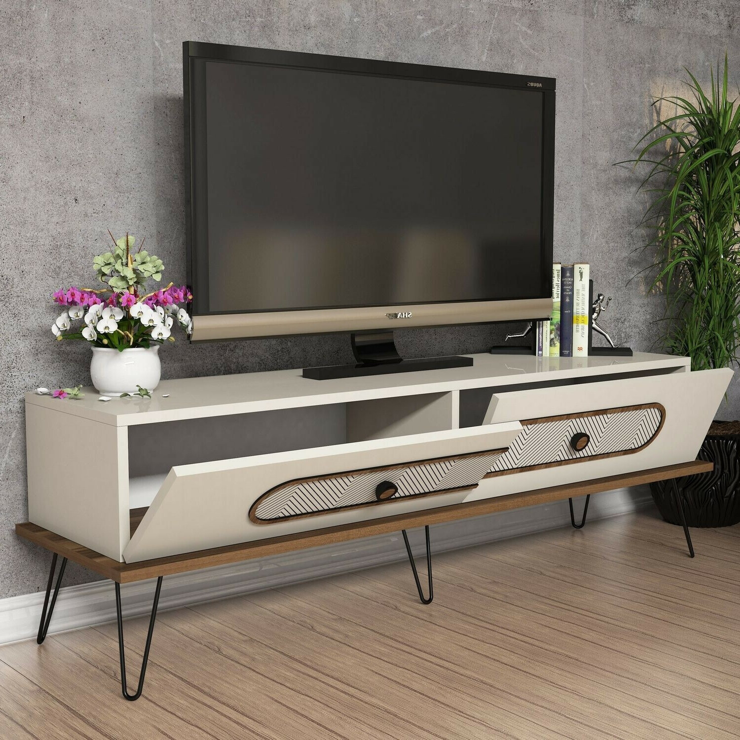 Mueble TV Kailua 1167 (Crema)