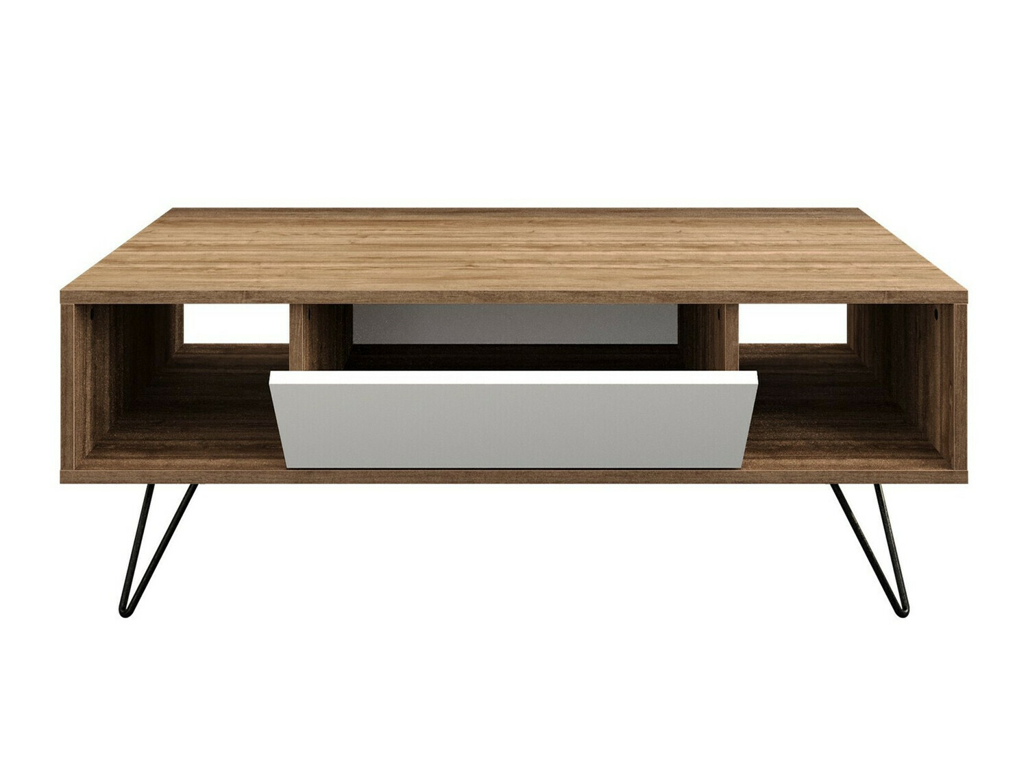 Mesa de centro Kailua 1211 (Blanco + Nogal)