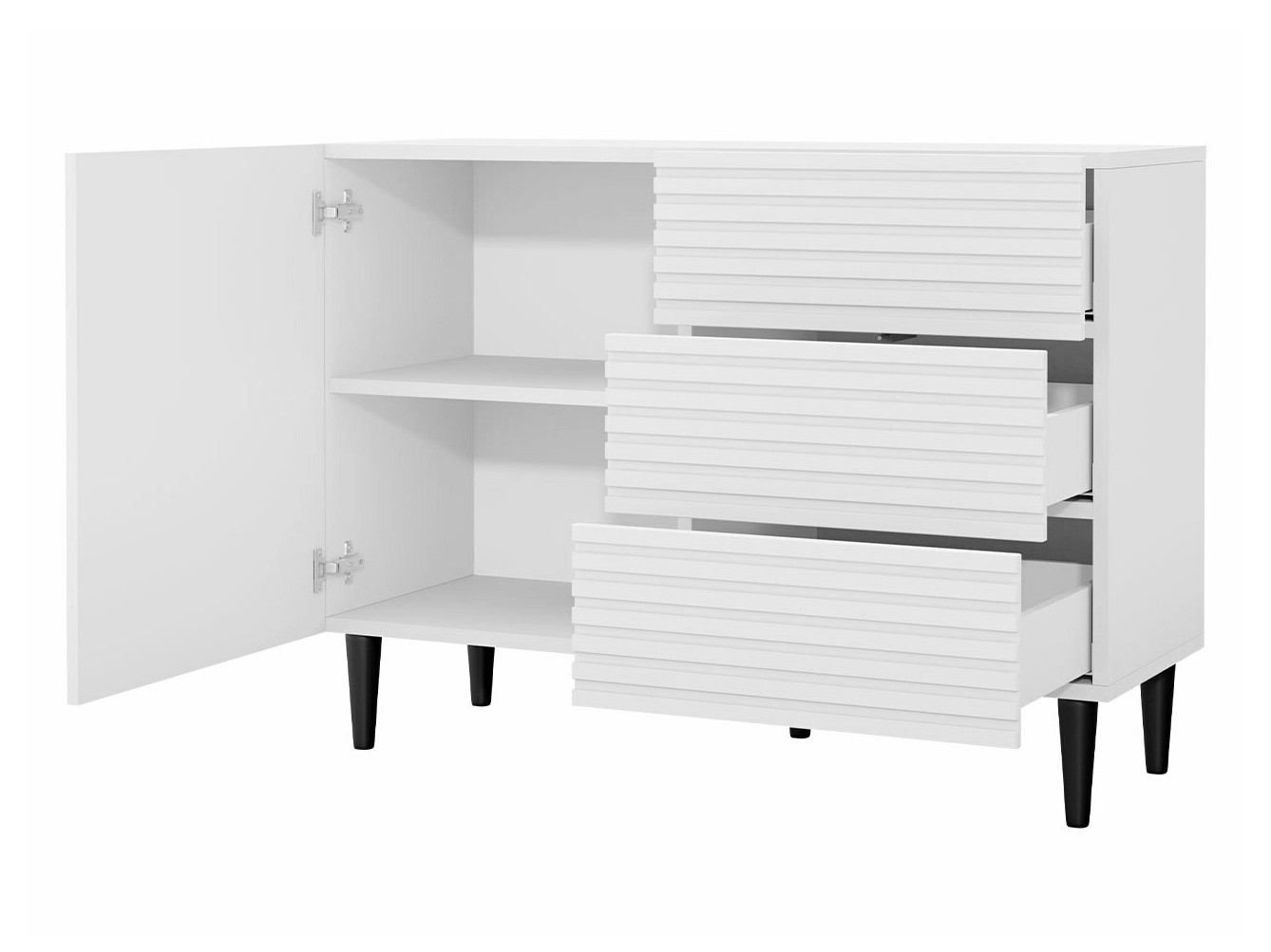 Conjunto de salón Comfivo Mavmono 109 (Negro)