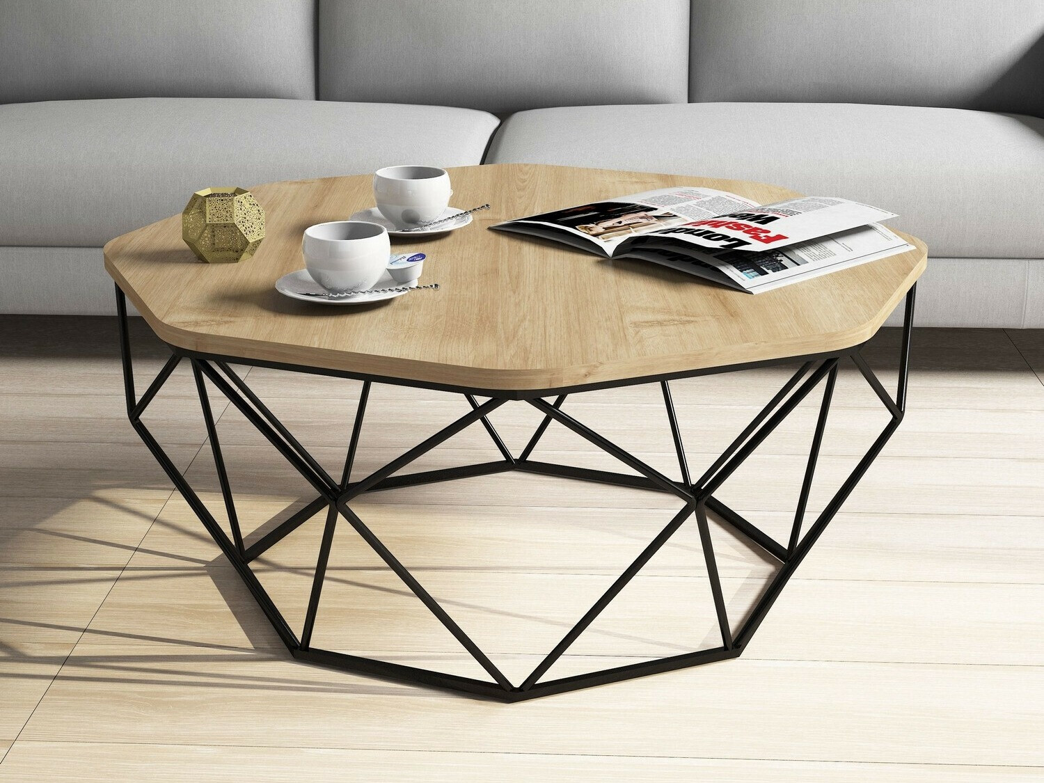 Mesa de centro Kailua 1227 (Roble)