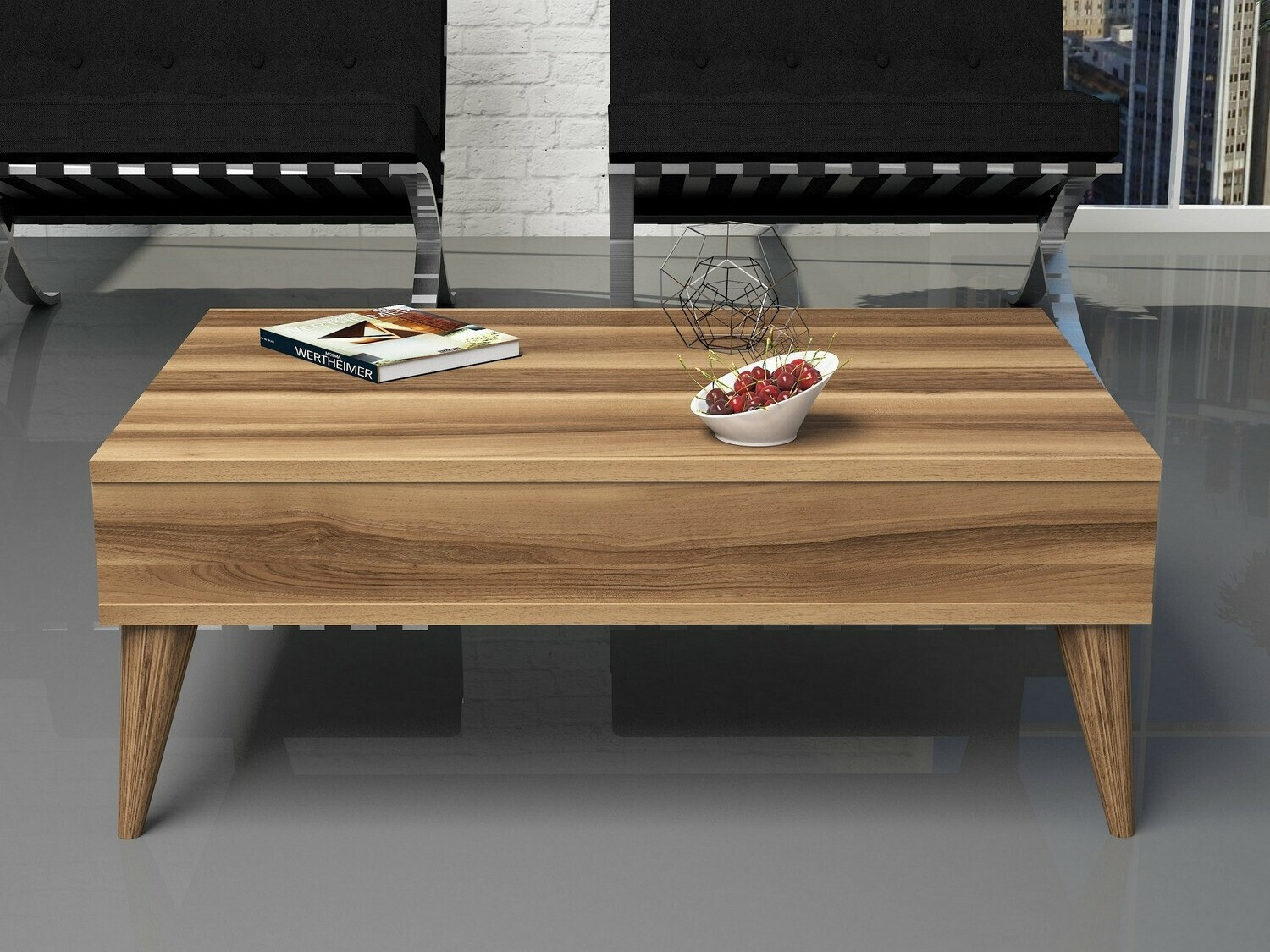 Mesa de centro Kailua 1232 (Nogal)