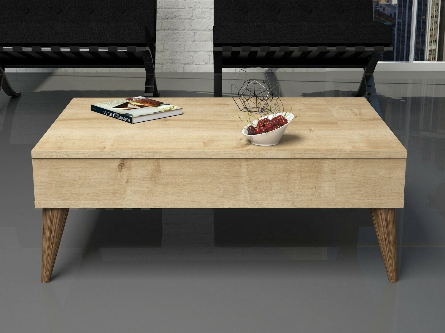 Mesa de centro Kailua 1232 (Roble)