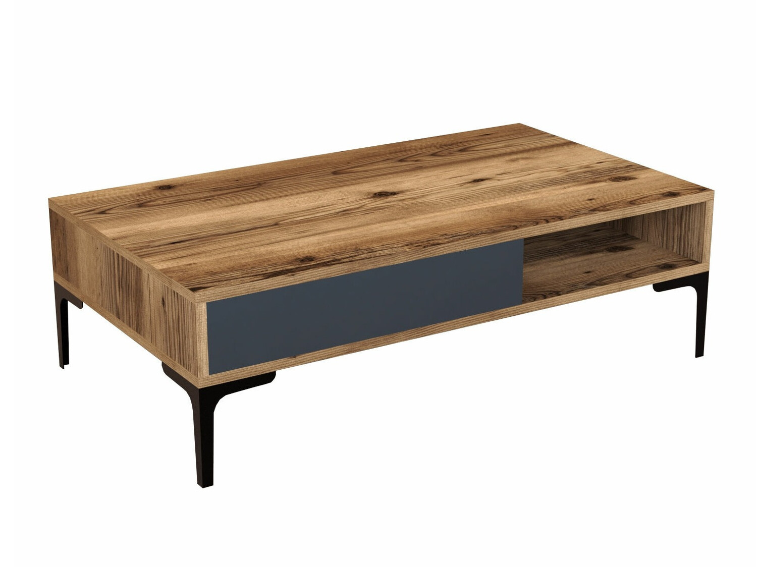 Mesa de centro Kailua 1239 (Antracita + Nogal)