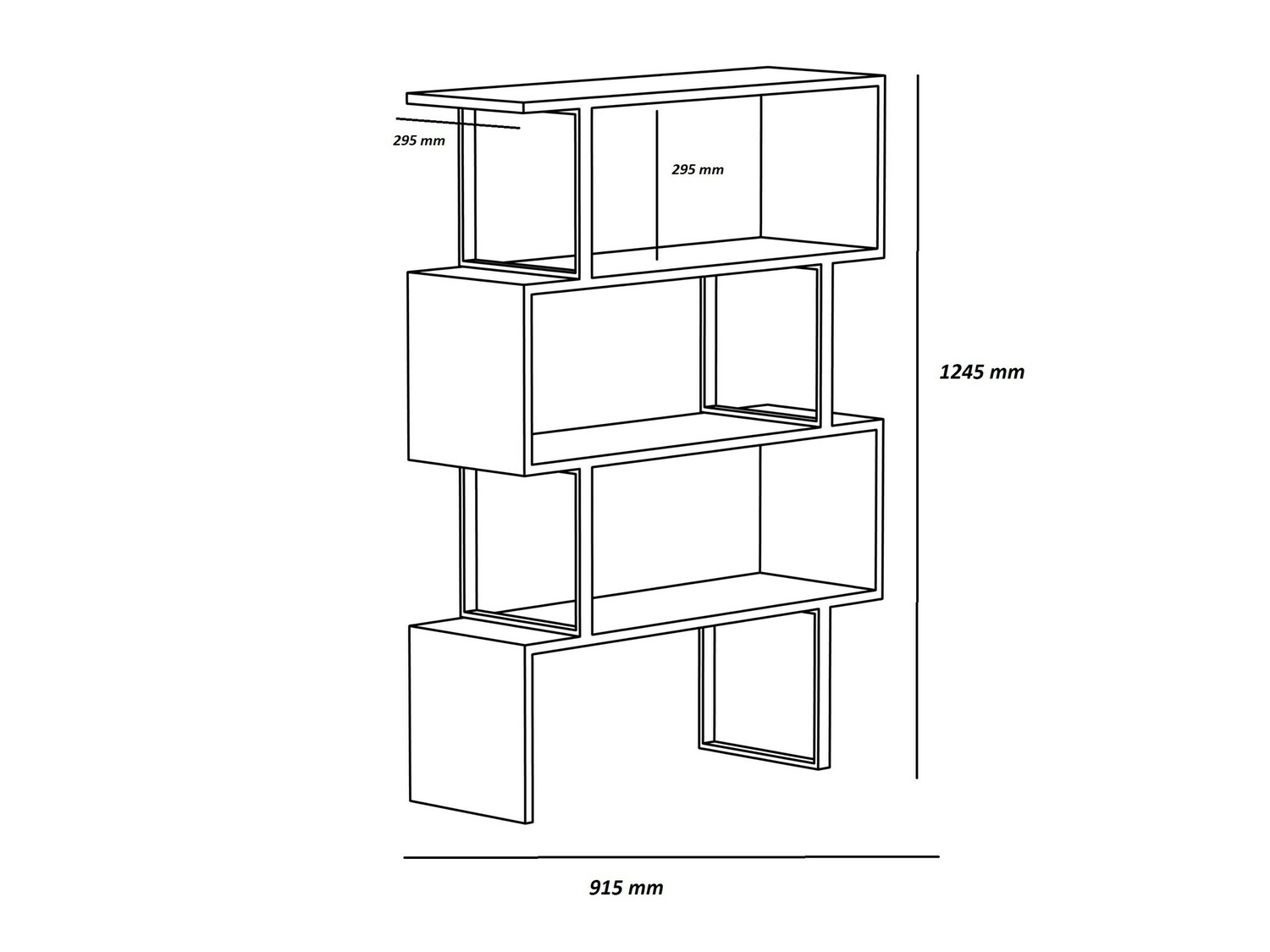 Estantería Kailua 1252