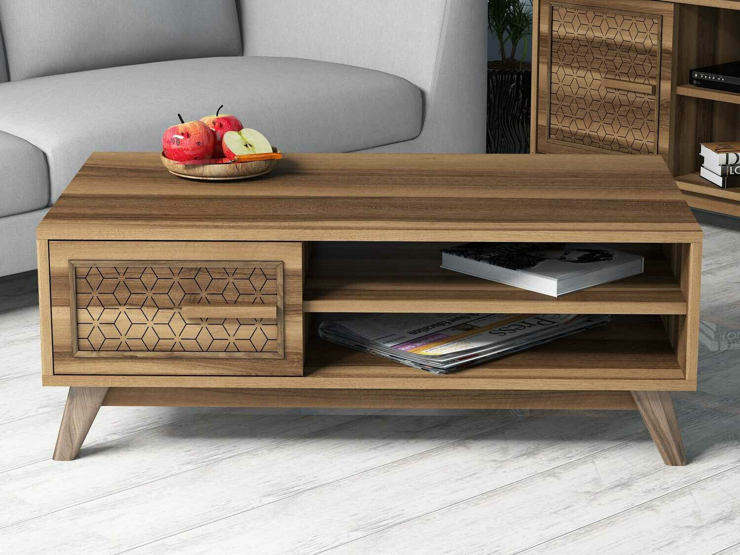 Mesa de centro Kailua 1274 (Nogal)