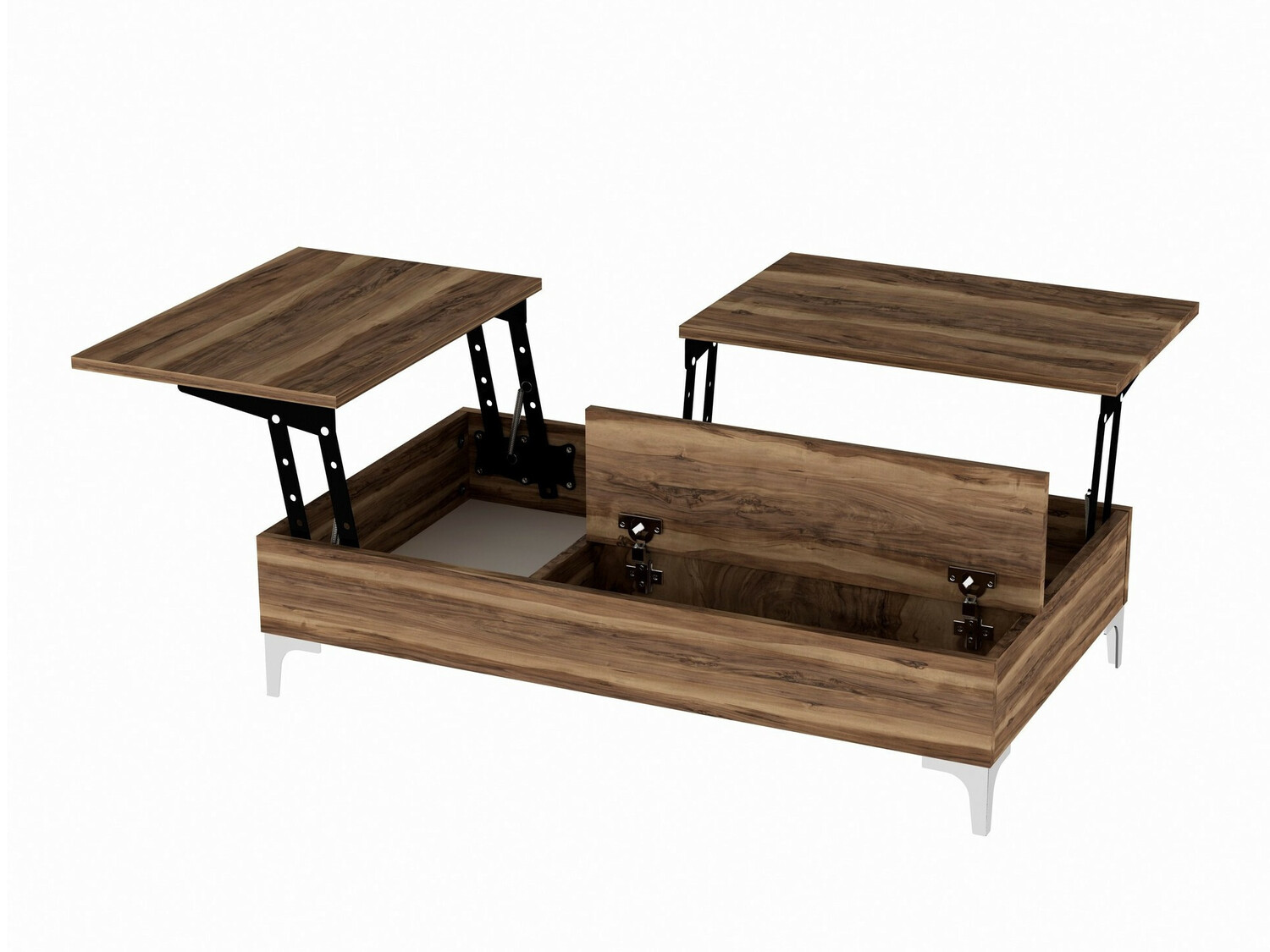 Mesa de centro convertible Kailua 1296 (Nogal)