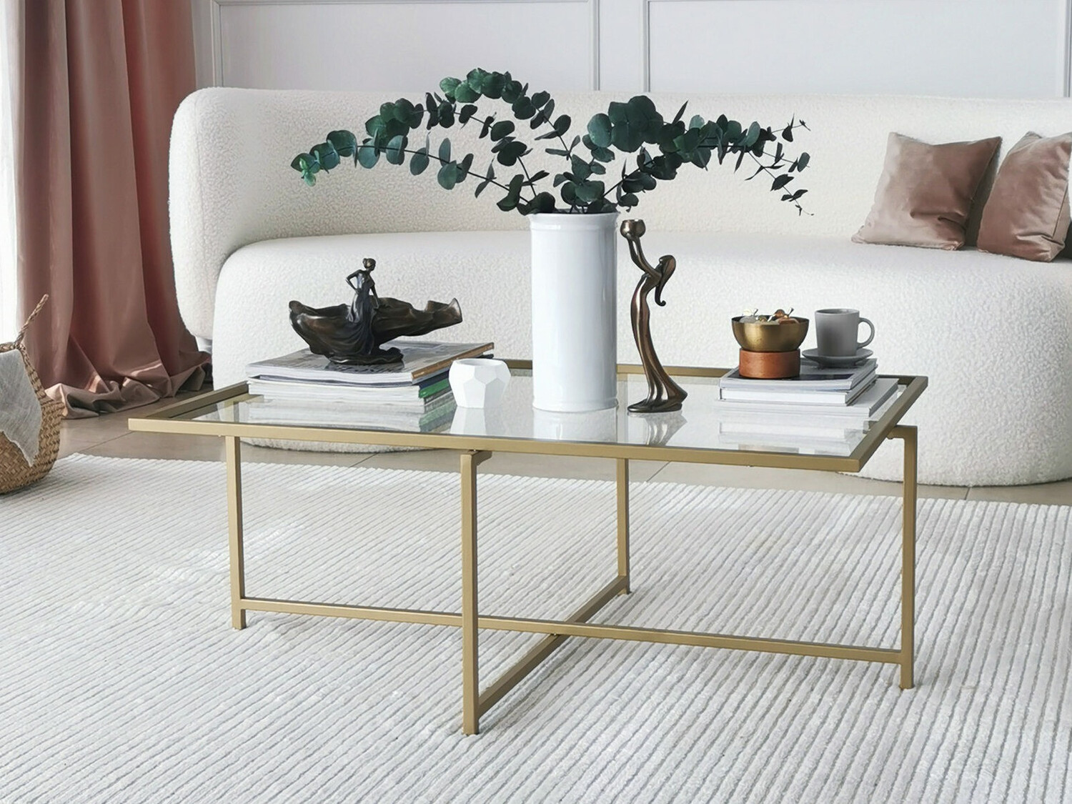 Mesa de centro Kailua 1281 (Dorado)