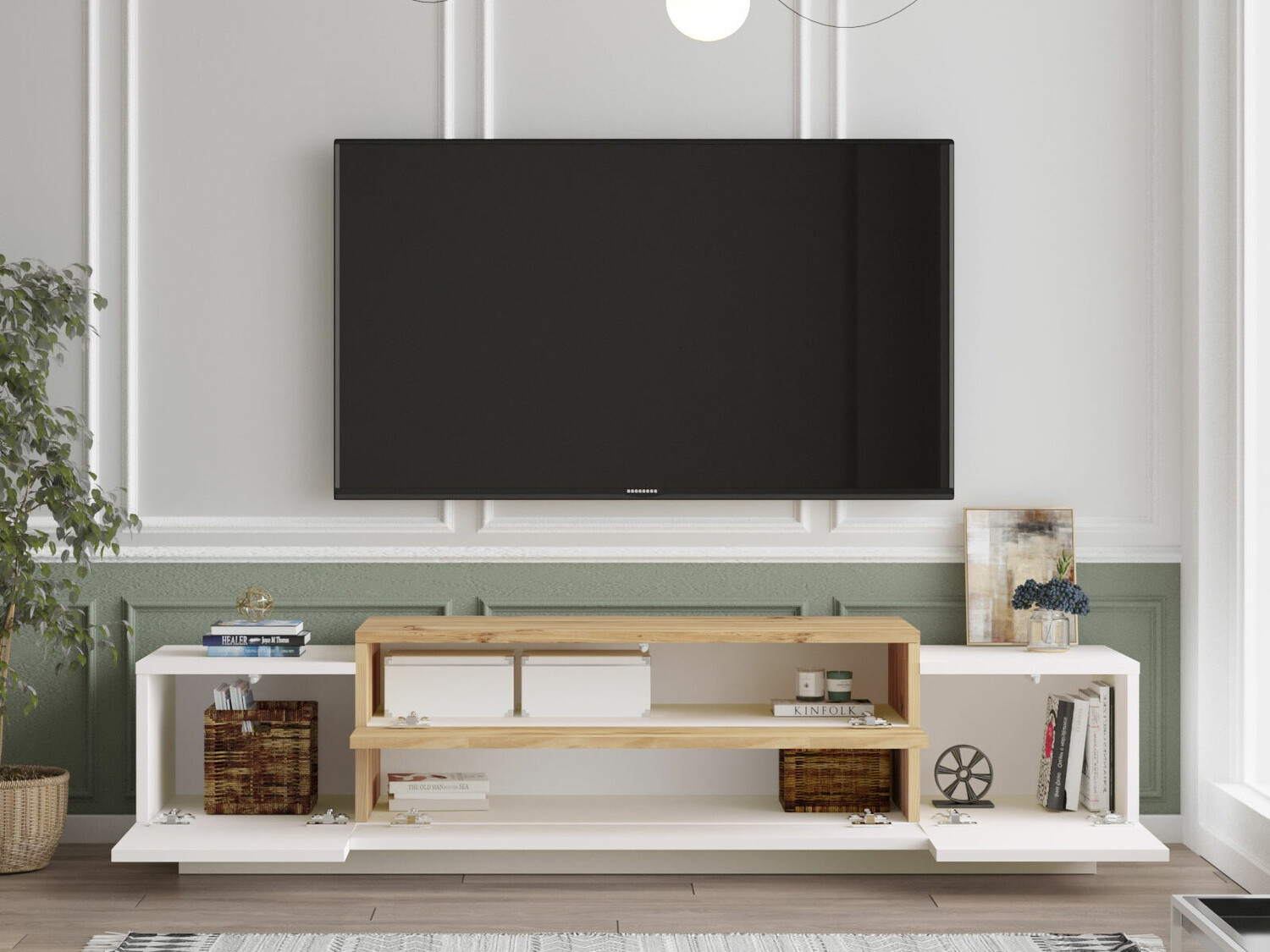 Mueble TV Kailua 1282 (Blanco)