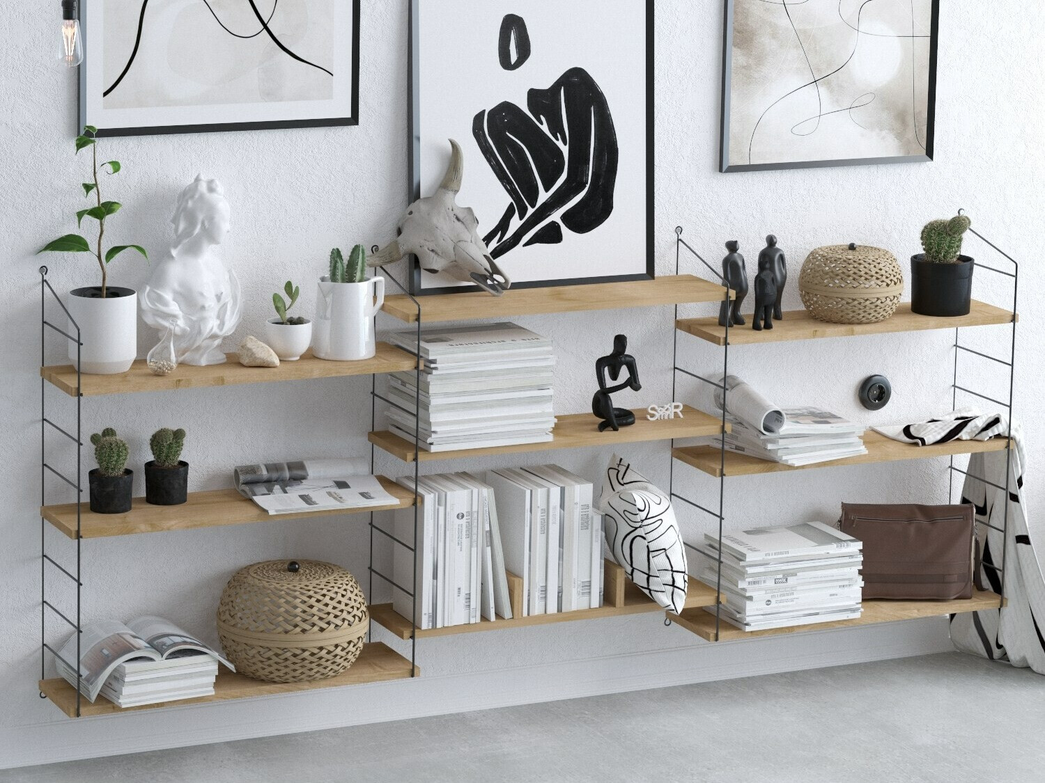 Estantería de pared Kailua 1318