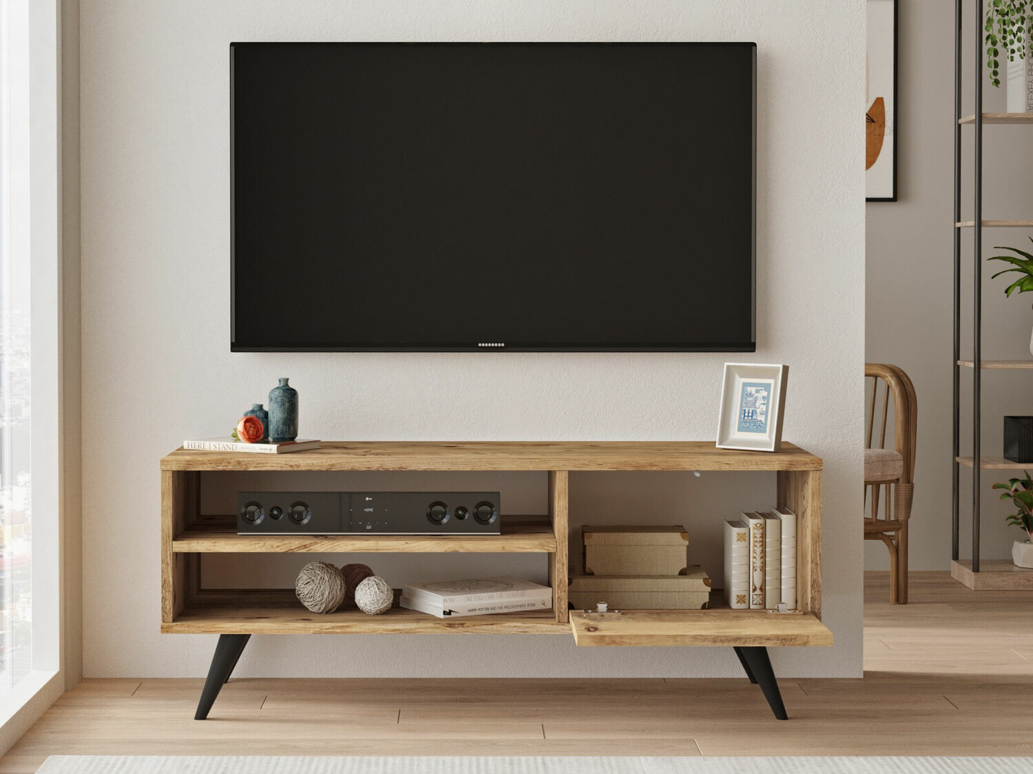 Mueble TV Kailua 1316 (Pino)