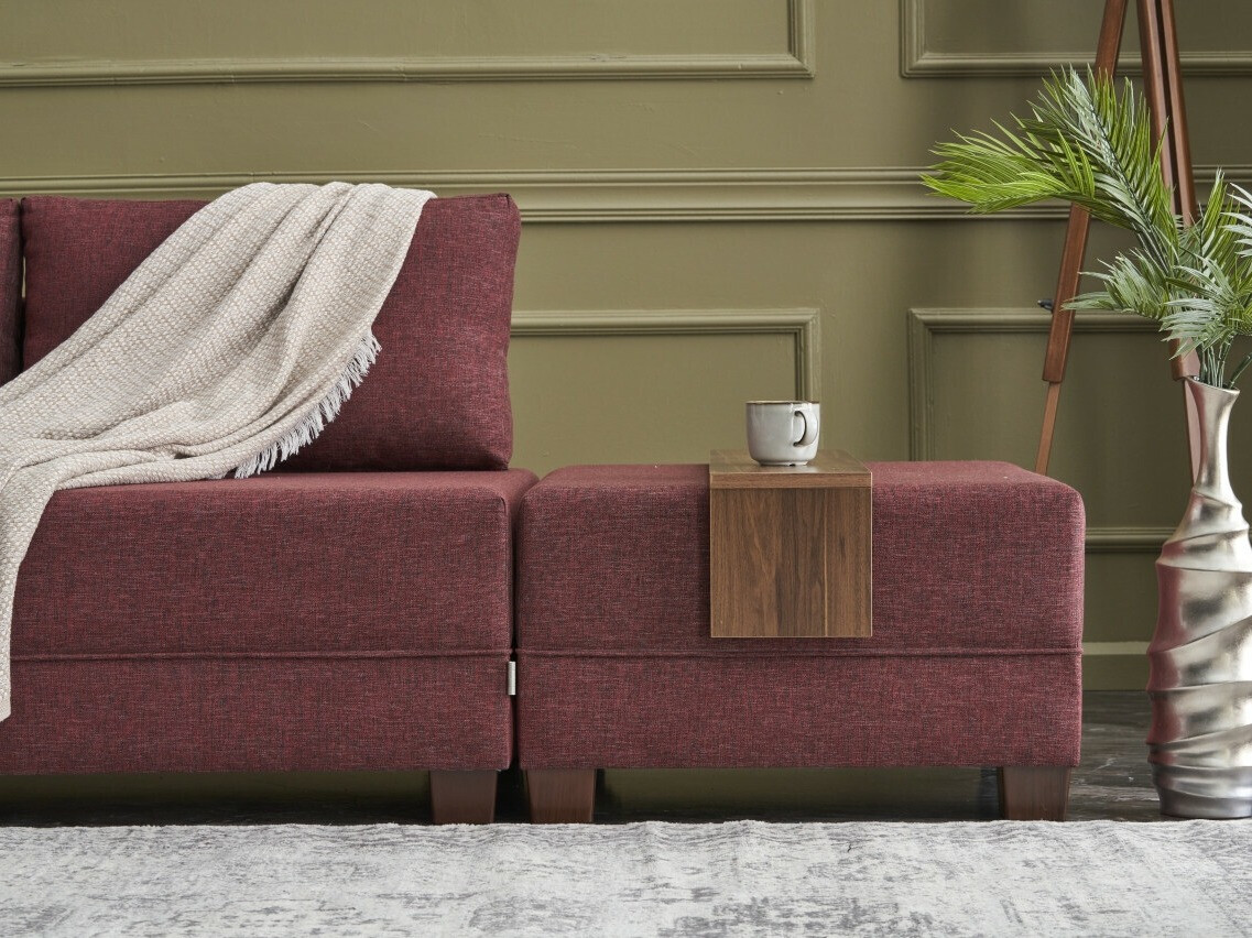 Sofá rinconero Altadena 294 (Burdeos)