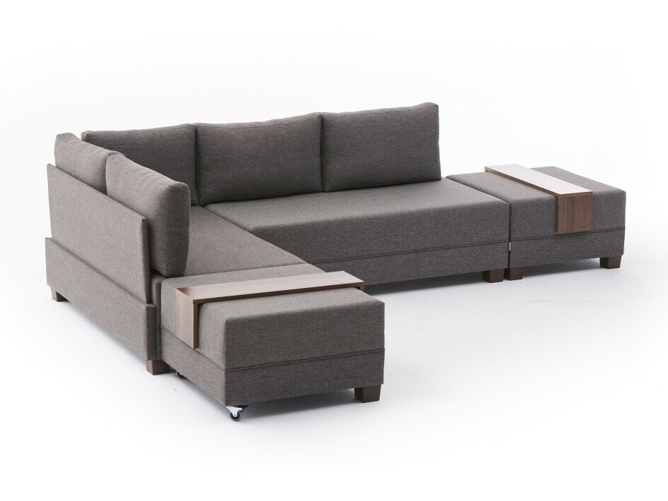 Sofá rinconero Altadena 294 (Marrón)