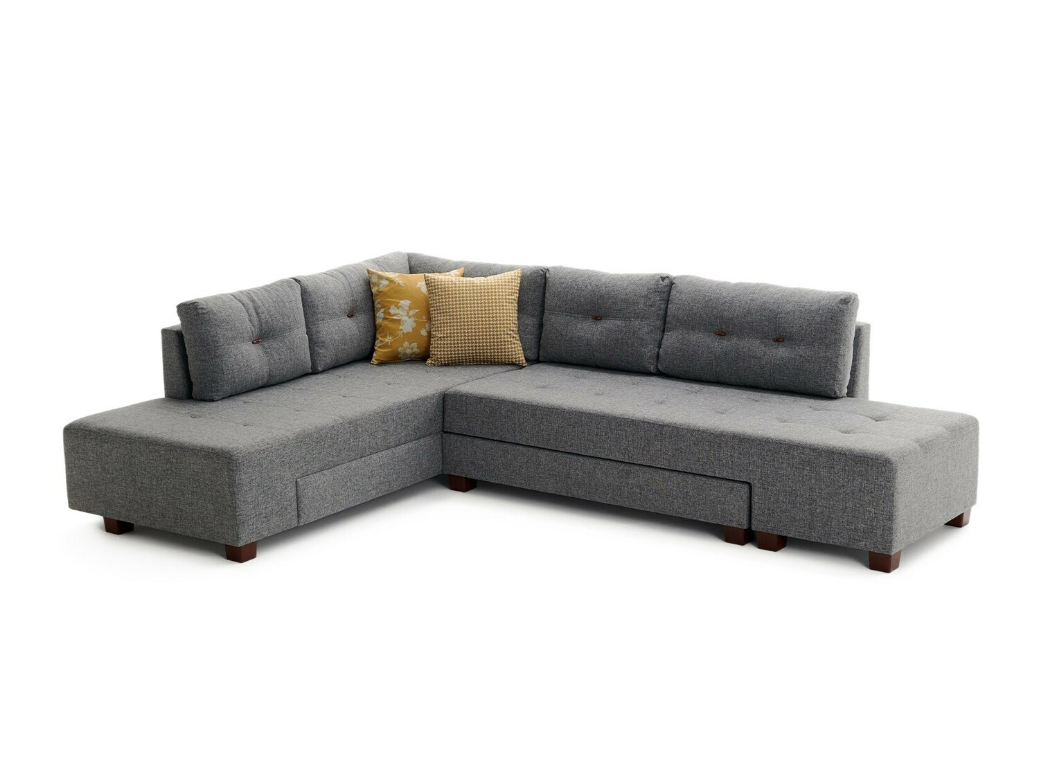 Sofá rinconero Altadena 296 (Gris)