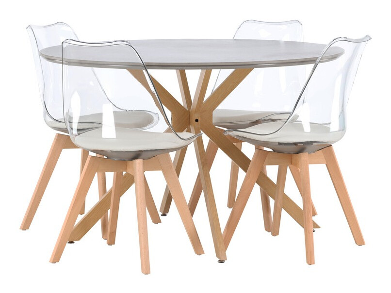 Conjunto de mesas y sillas para comedor Dallas 4238