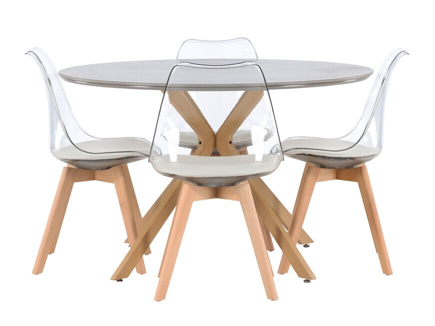 Conjunto de mesas y sillas para comedor Dallas 4238