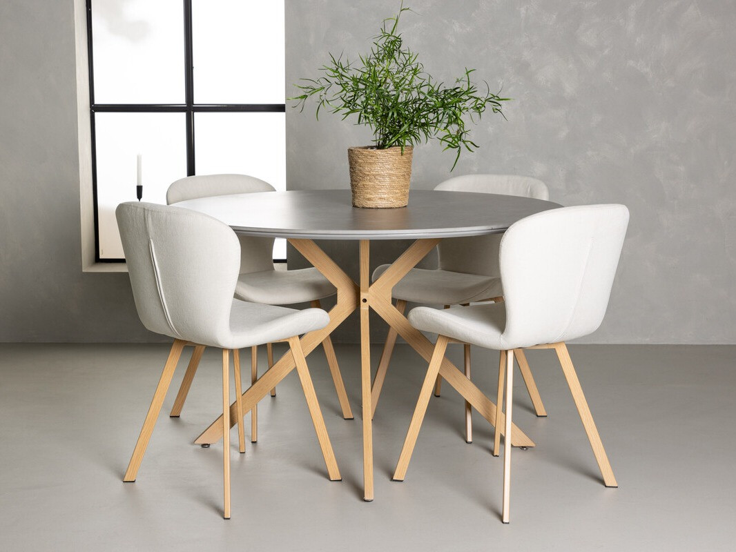 Conjunto de mesas y sillas para comedor Dallas 4239
