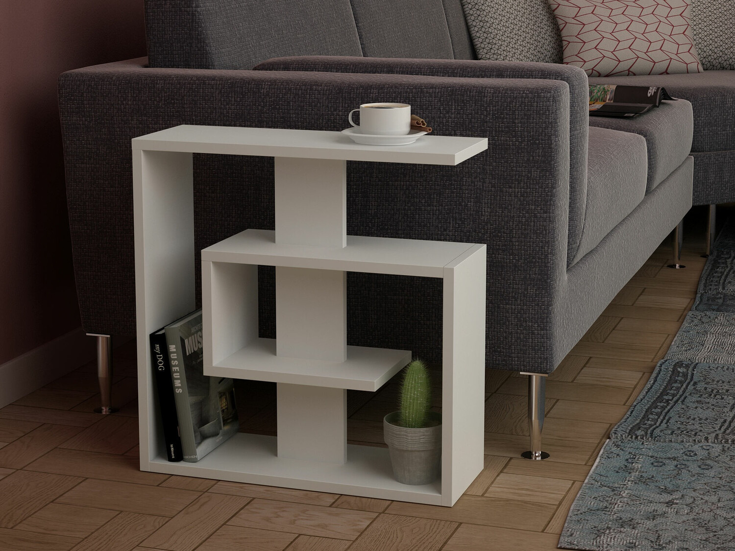 Mesa auxiliar Kailua 1351 (Blanco)