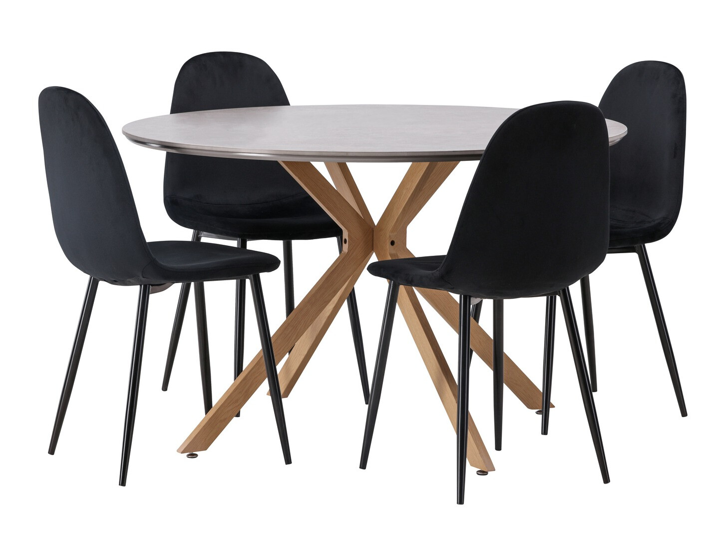 Conjunto de mesas y sillas para comedor Dallas 4241