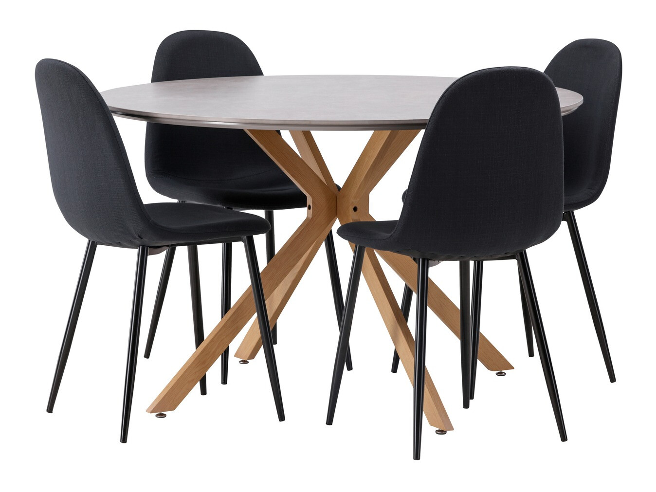 Conjunto de mesas y sillas para comedor Dallas 4242