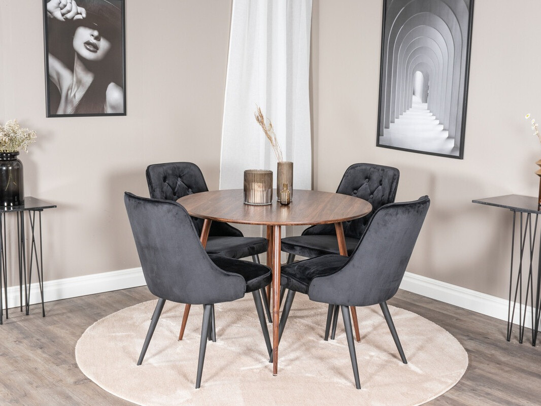 Conjunto de mesas y sillas para comedor Dallas 4243