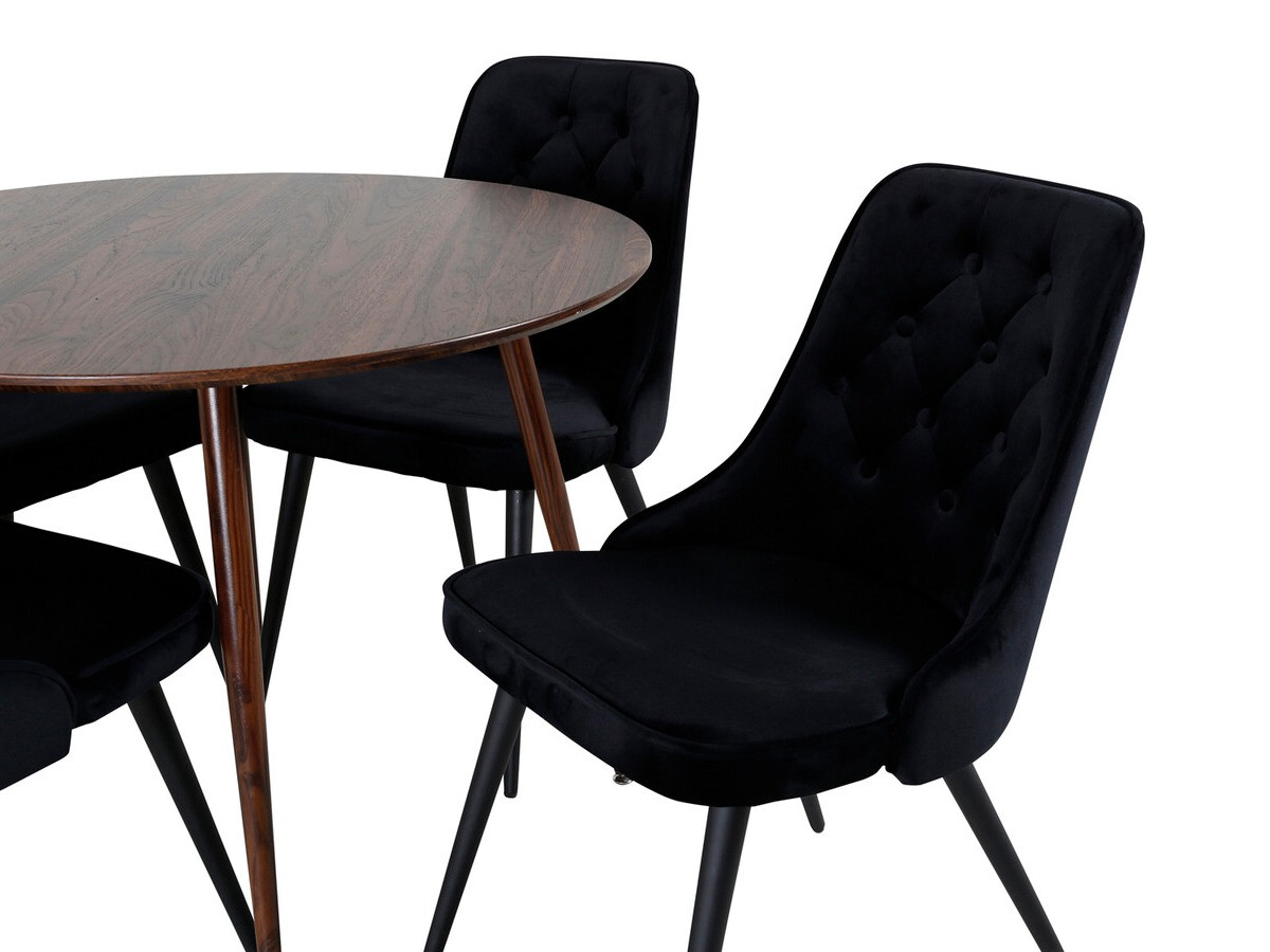 Conjunto de mesas y sillas para comedor Dallas 4243