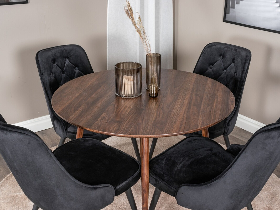 Conjunto de mesas y sillas para comedor Dallas 4243