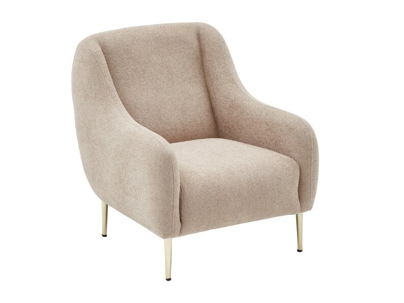 Sillón Altadena 308 (Beige + Dorado)