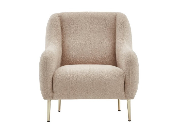 Sillón Altadena 308 (Beige + Dorado)